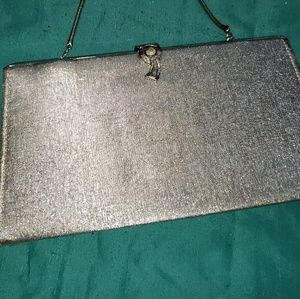 Silver clutch